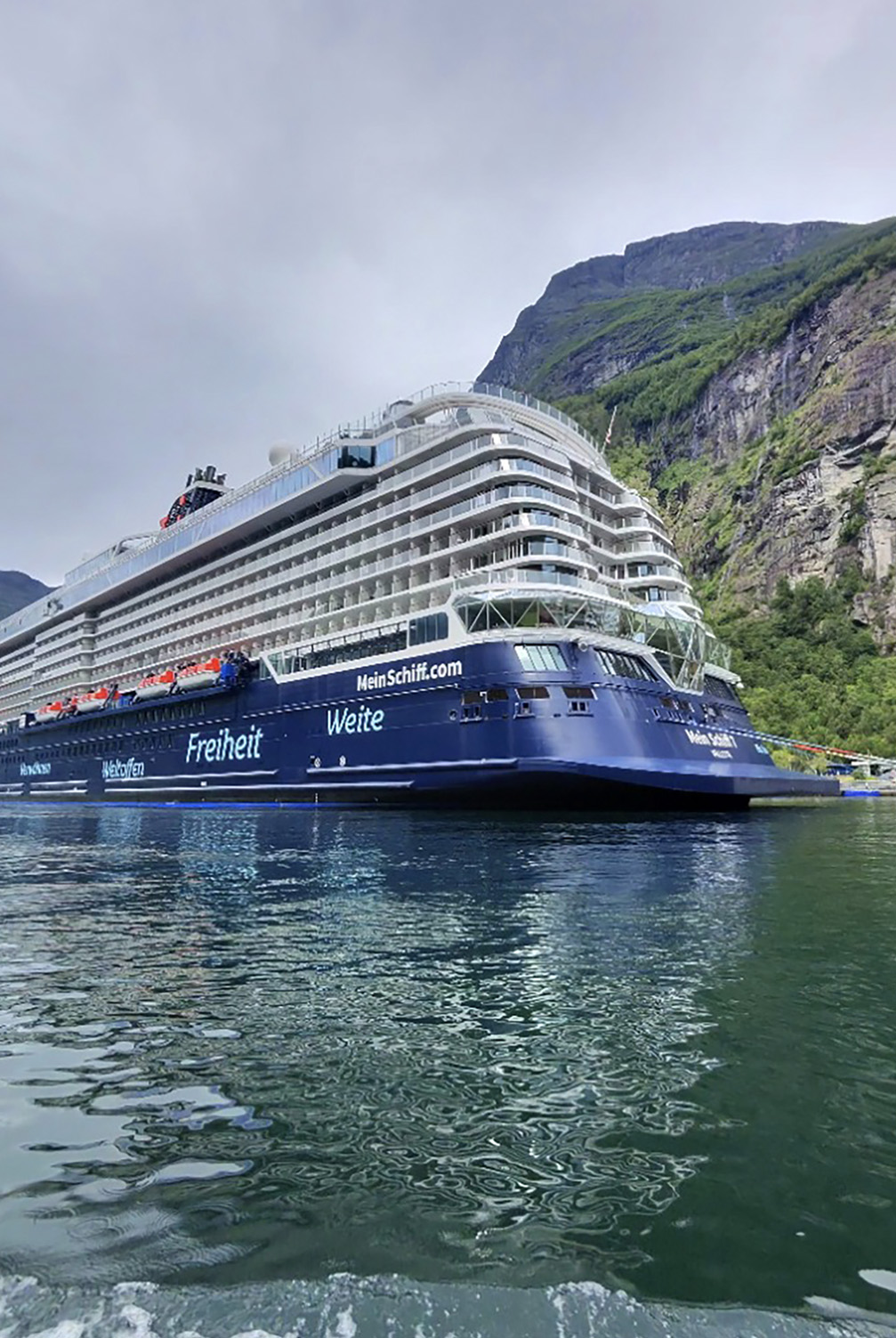 Die Schiffsärztin Klaudia Stengg